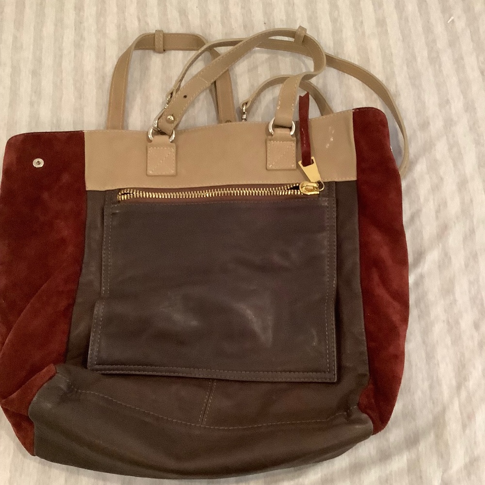 Via Repubbllca leather/suede bag